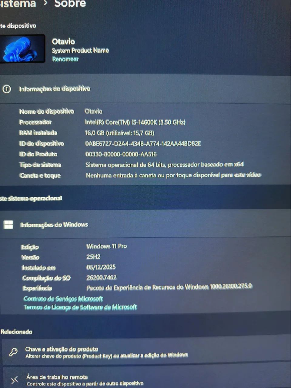 Pc gamer última geração 