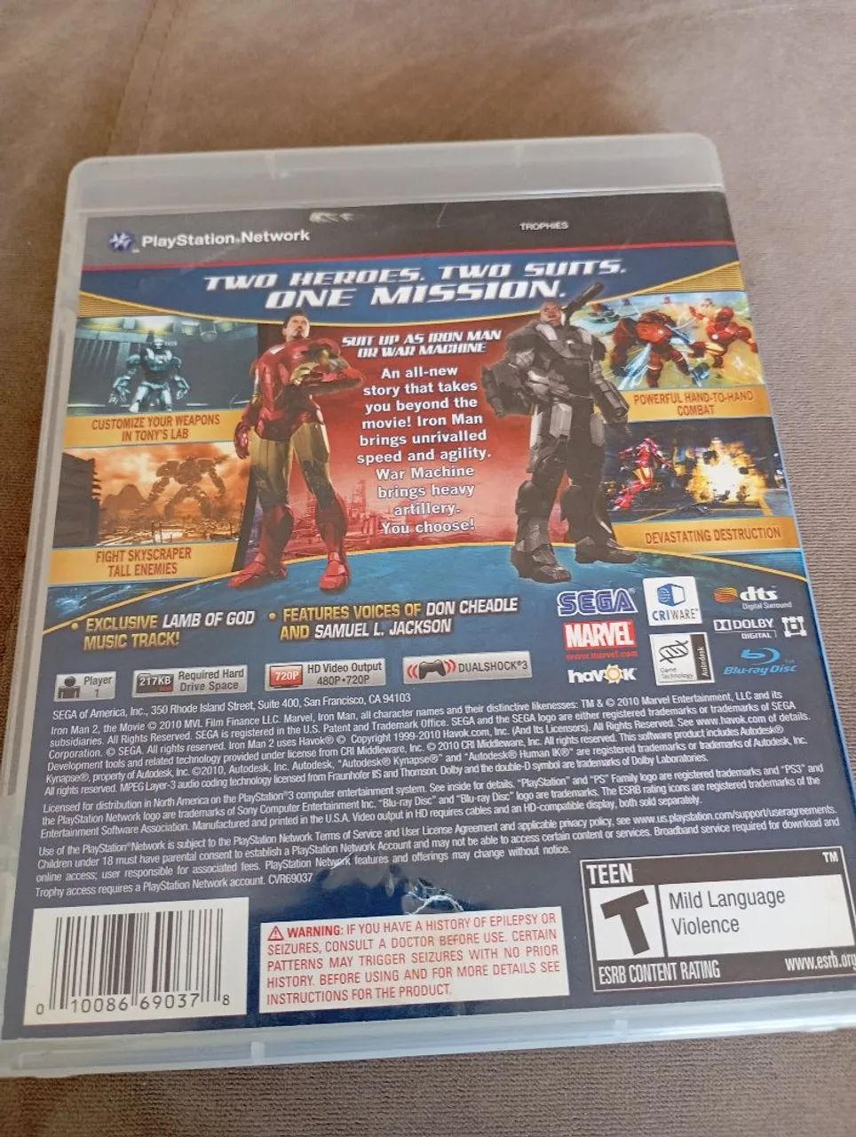 Jogo PS3 Iron Man 2 - Foto 5