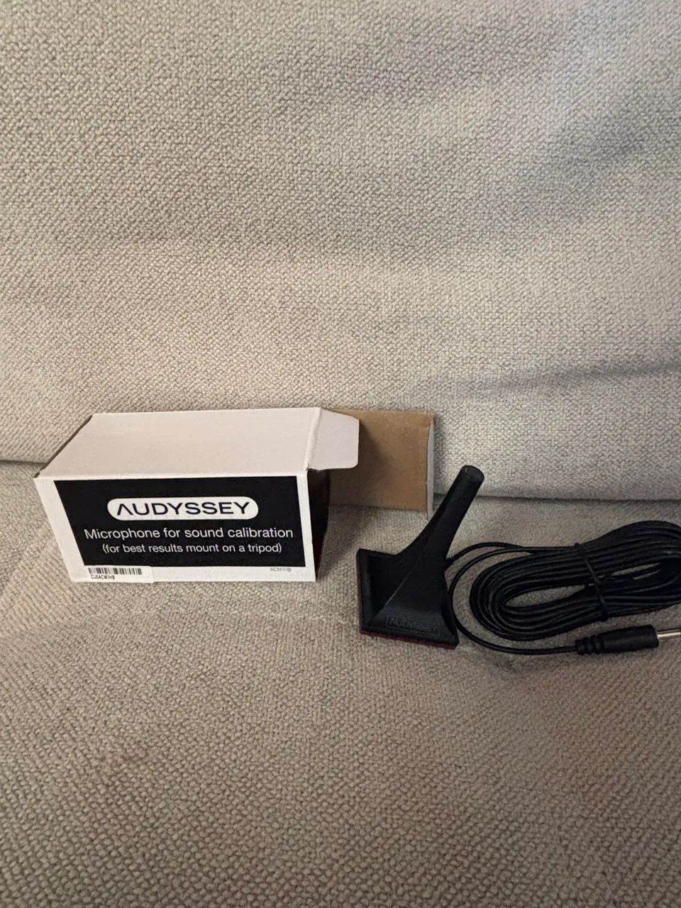 microfone de calibração de som Audyssey ACM1HB