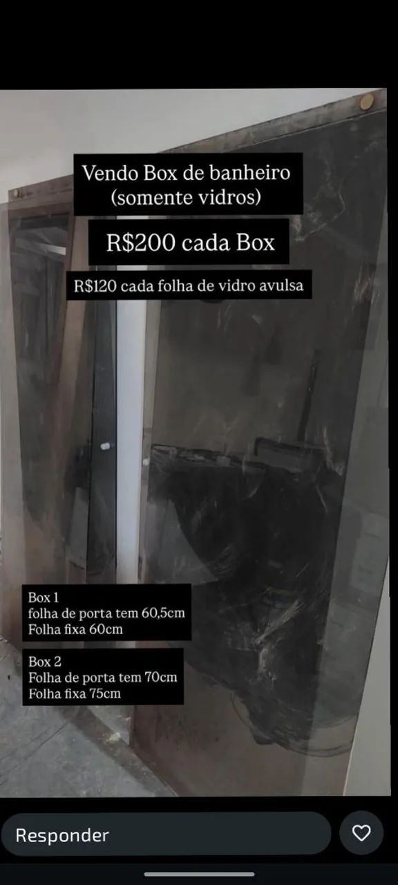 Box para banheiro 