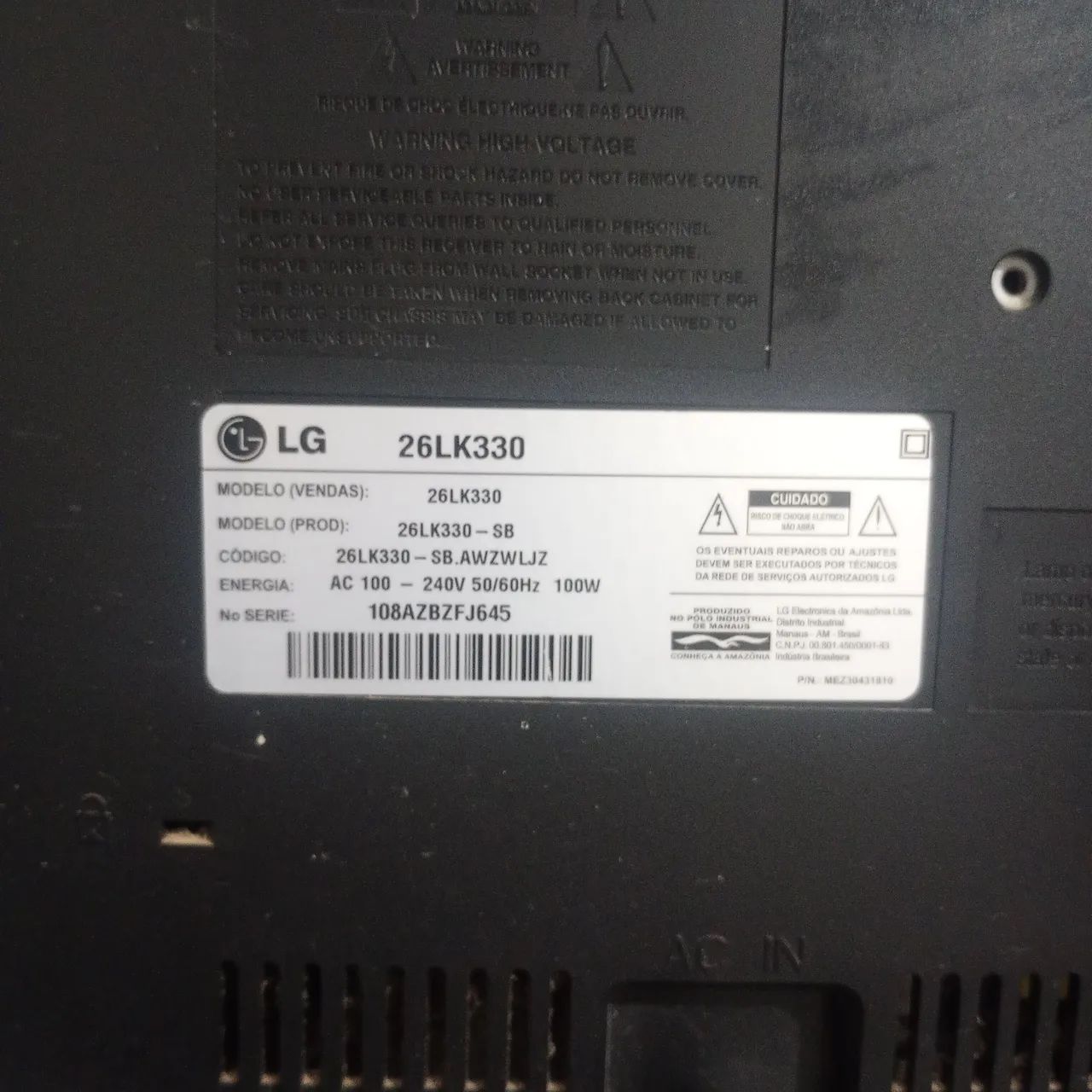 Vendo tv ótimo estado não é smart tem que converte  - Foto 4