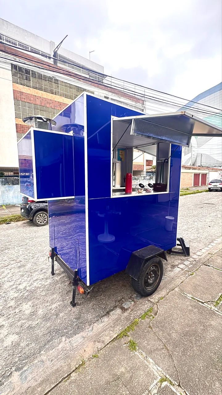 Trailer Comercial para Alimentação - Estrutura Completa e Pronto para Operação - Foto 2