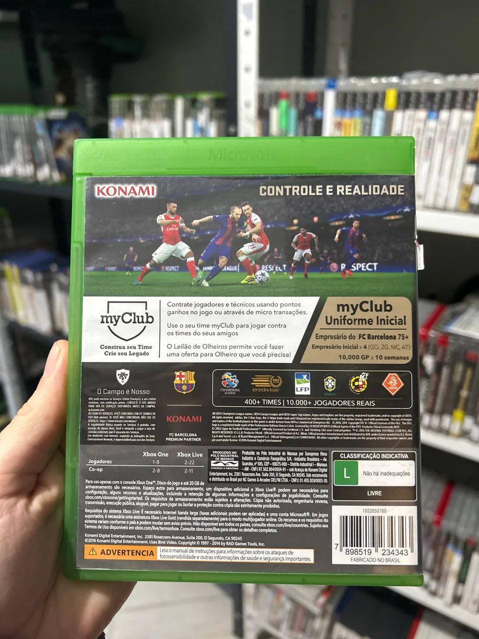 Pés 2017 Xbox One  - Foto 2