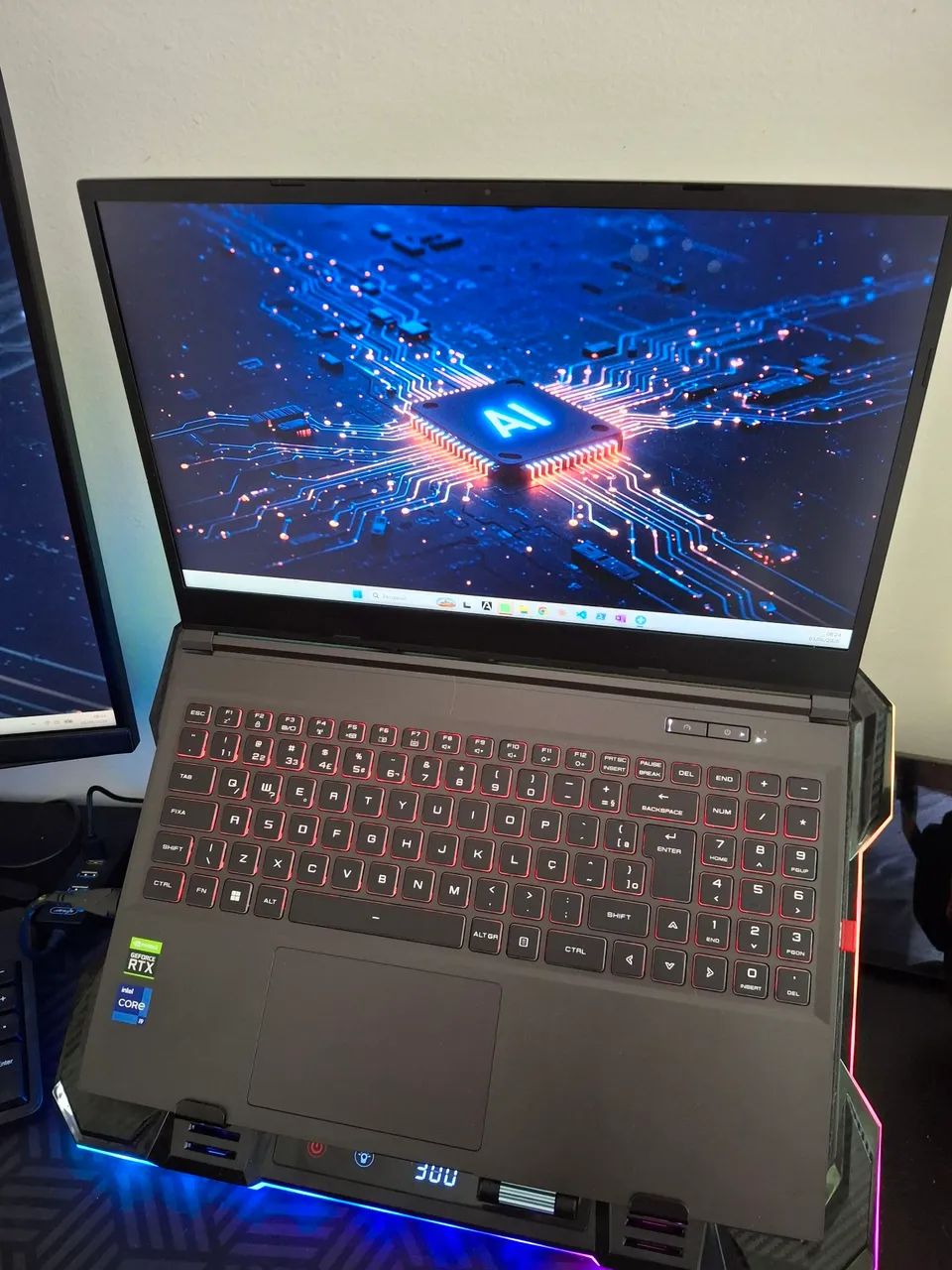 Notebook High-End Core i9 | 32GB RAM | RTX 3080 16GB VRAM (Perfeito p/ IA e Games) - Foto 4