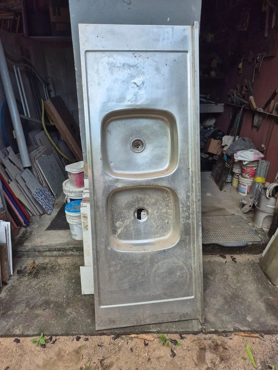Vendo Pia inox usada