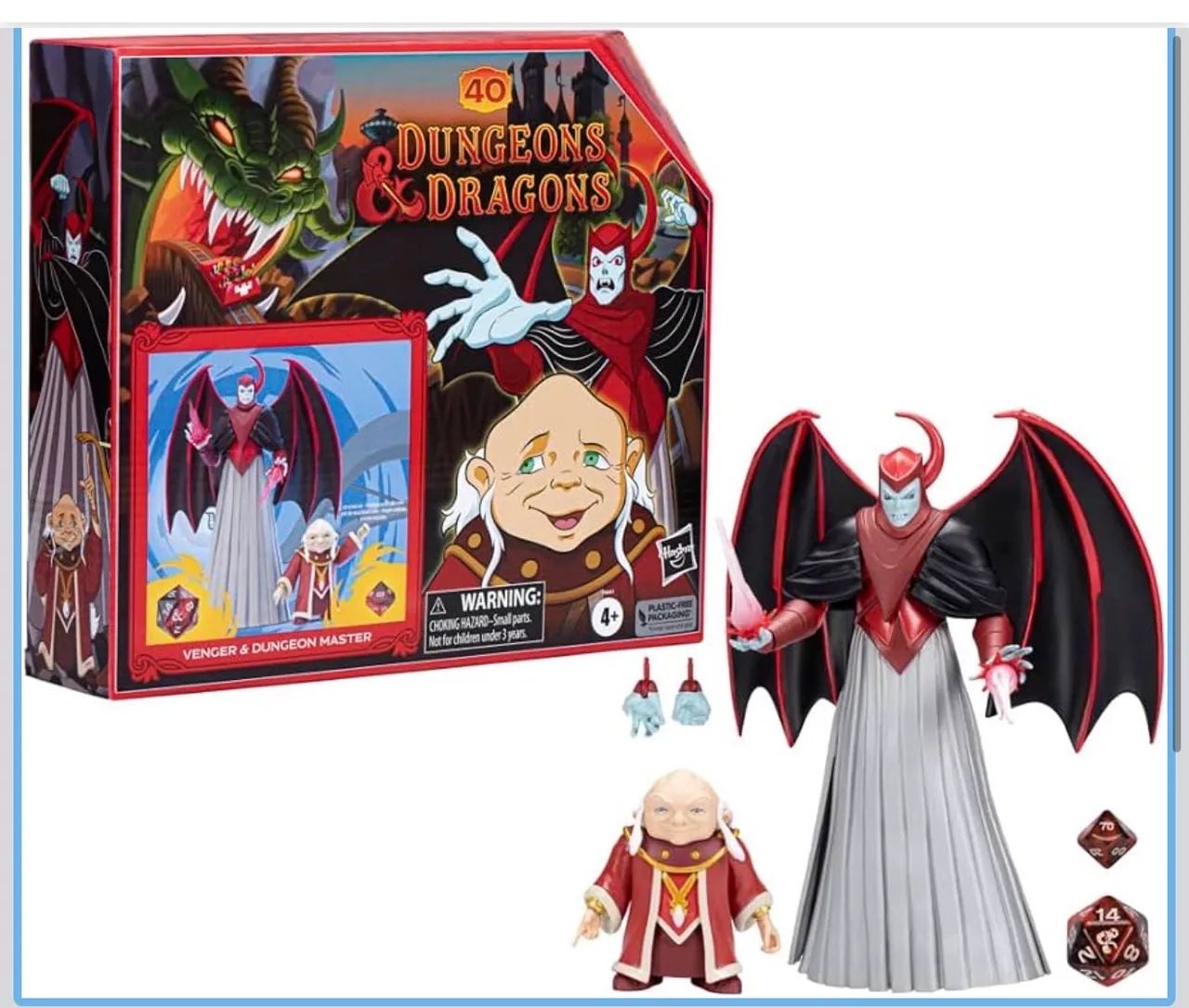 Figura Caverna do Dragão Vingador (15 cm) e Mestre dos Magos - Escala 6 Polegadas - Foto 2