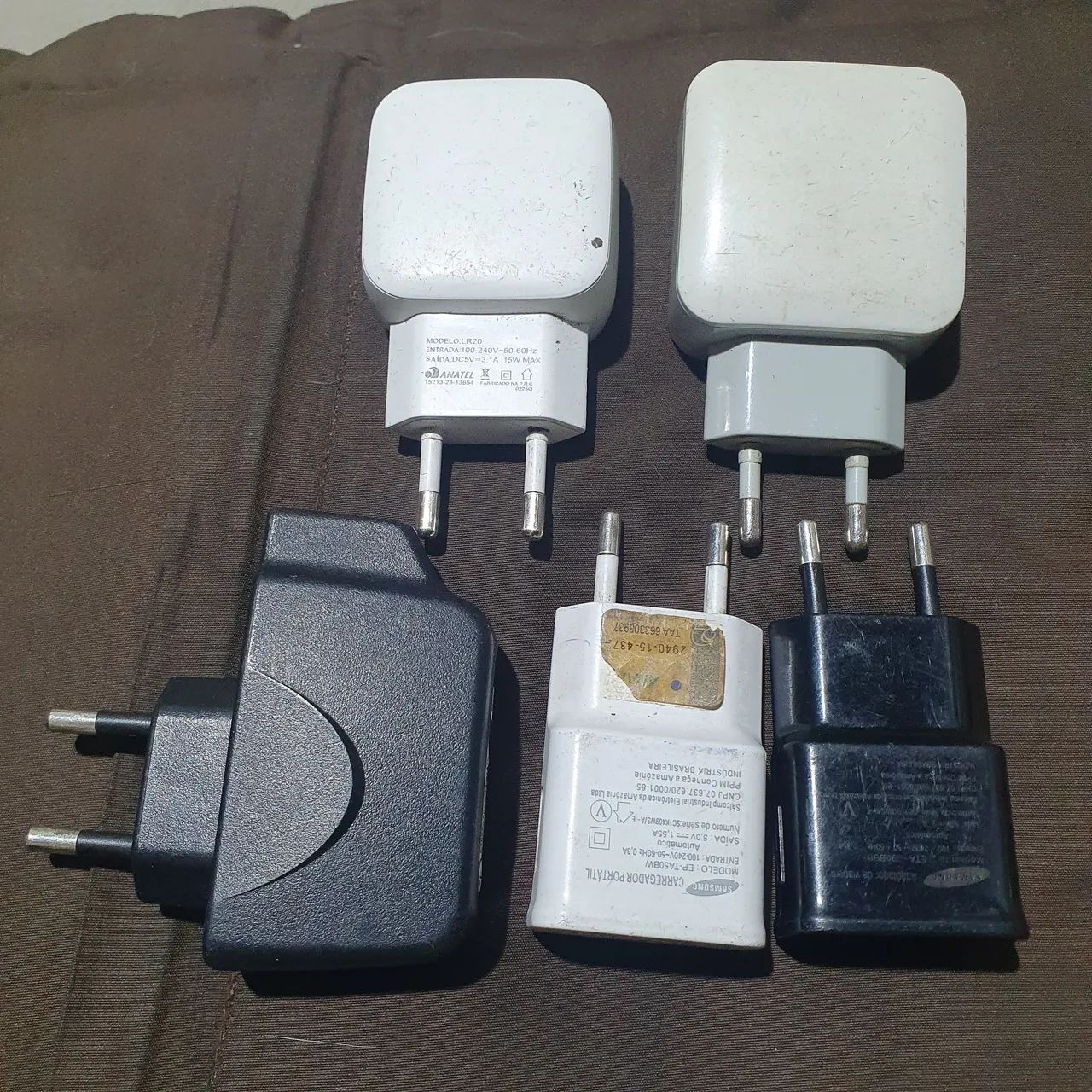 Carregadores celular