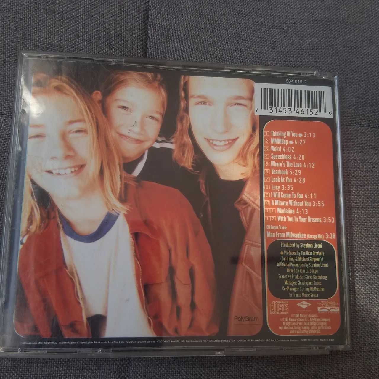 CD Hanson Middle Of Nowhere - Original  - Foto 2