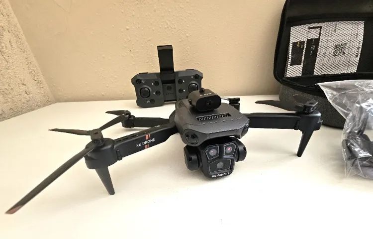 Drone FPV em Tempo Real Novo e Completo na Caixa - Foto 5