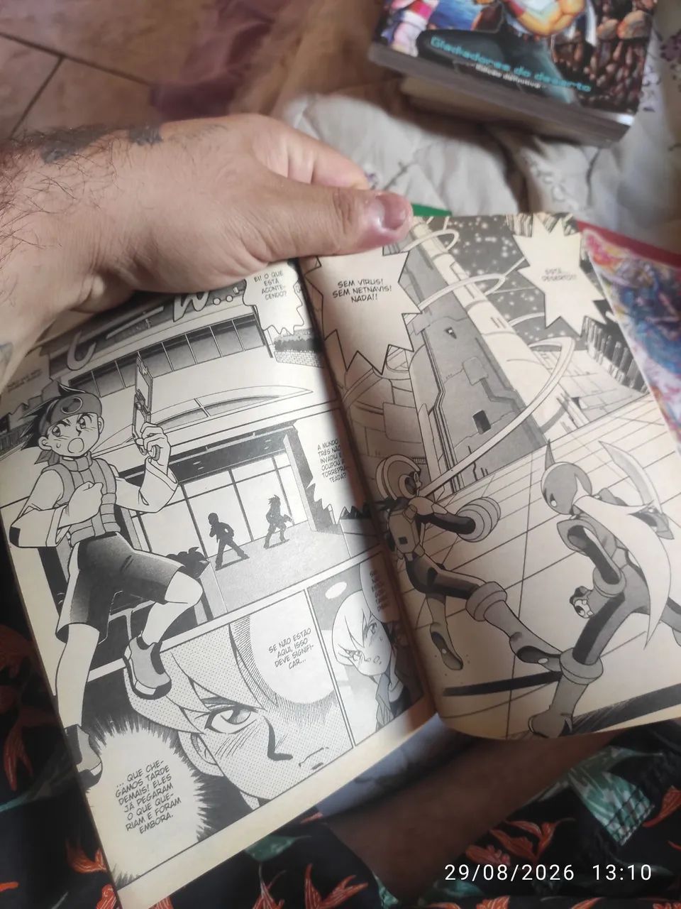 Mangá Megaman n° 4 - Foto 3