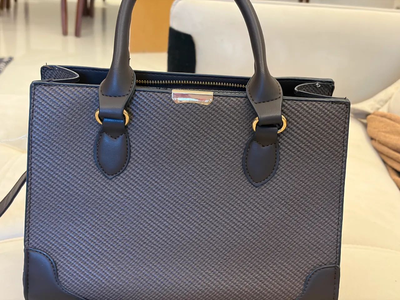 Bolsa de couro sintético  - Foto 3
