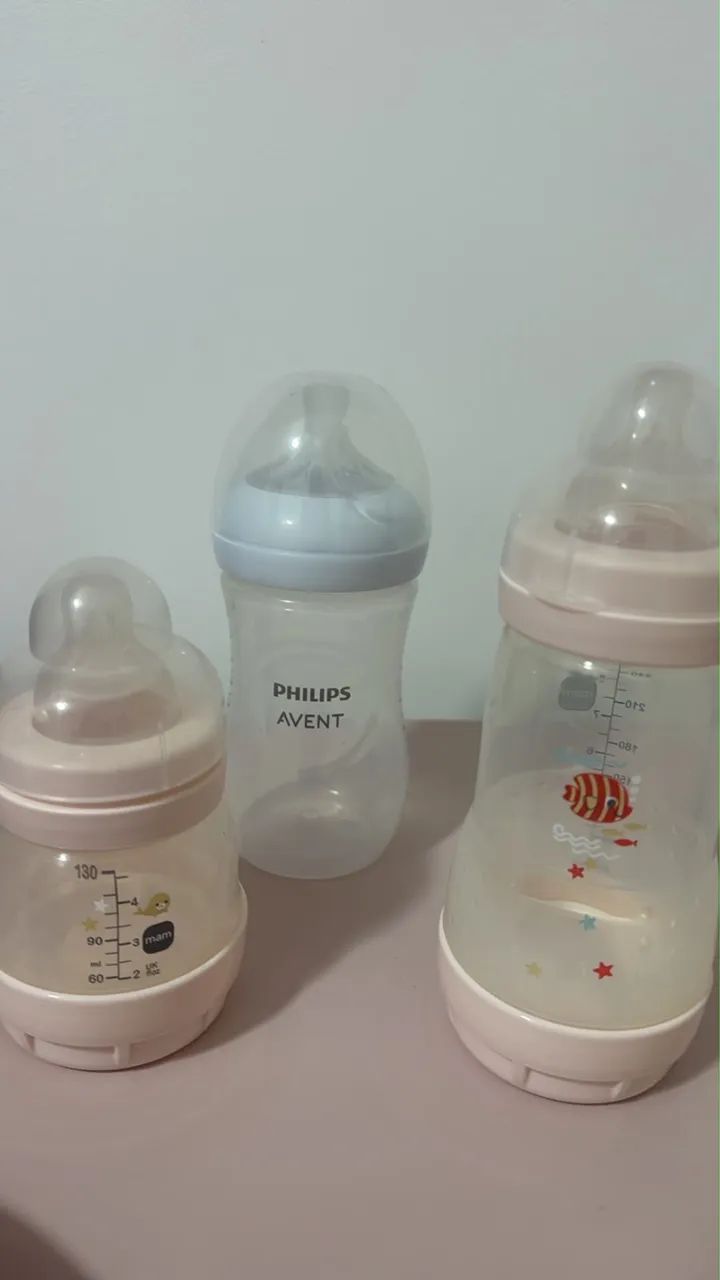 Mamadeira man e Philips pétala  - Foto 2