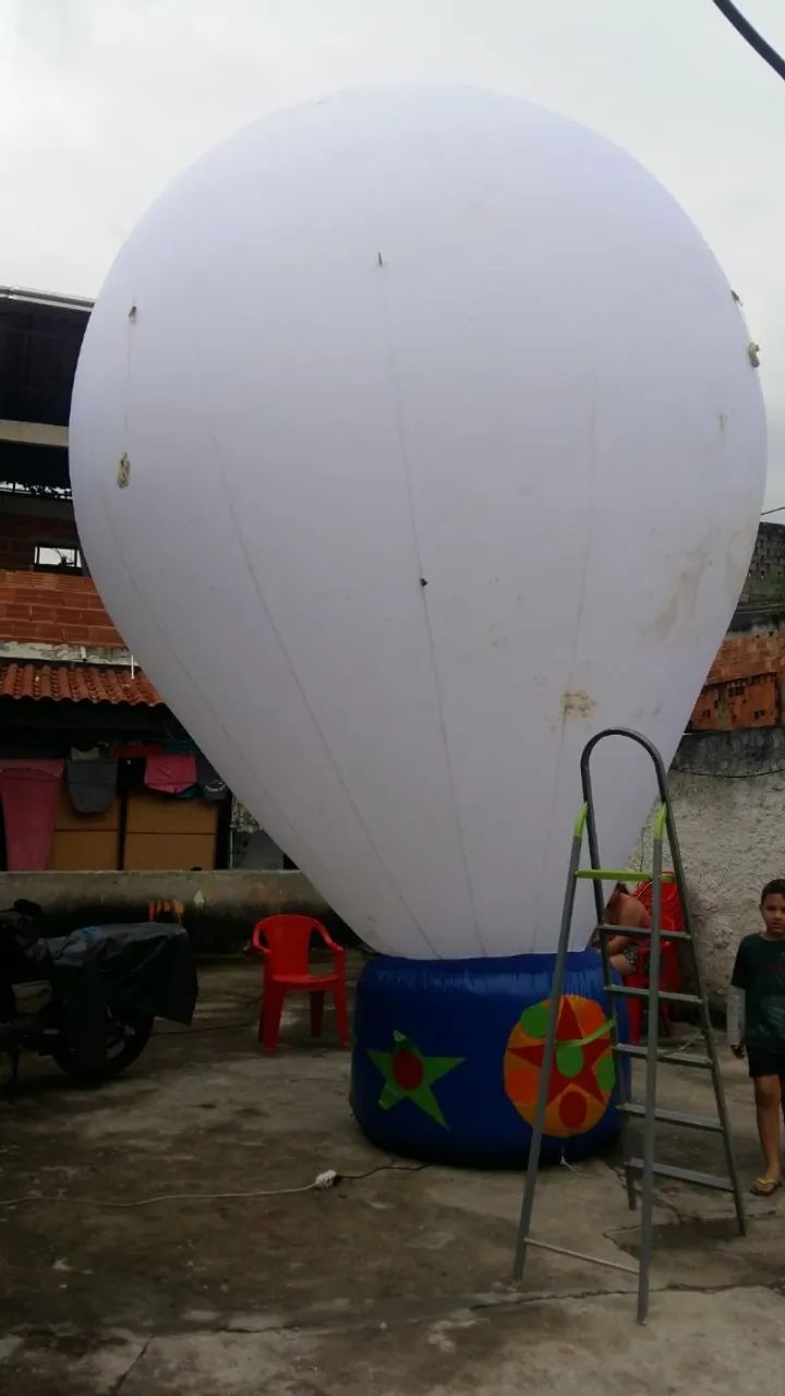 BALÃO INFLAVEL PROPAGANDA ROOF 5M - Foto 4