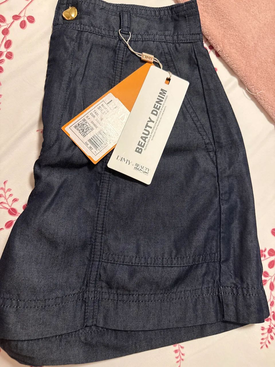 Short Jeans Dimy - Tamanho 36 - Foto 4