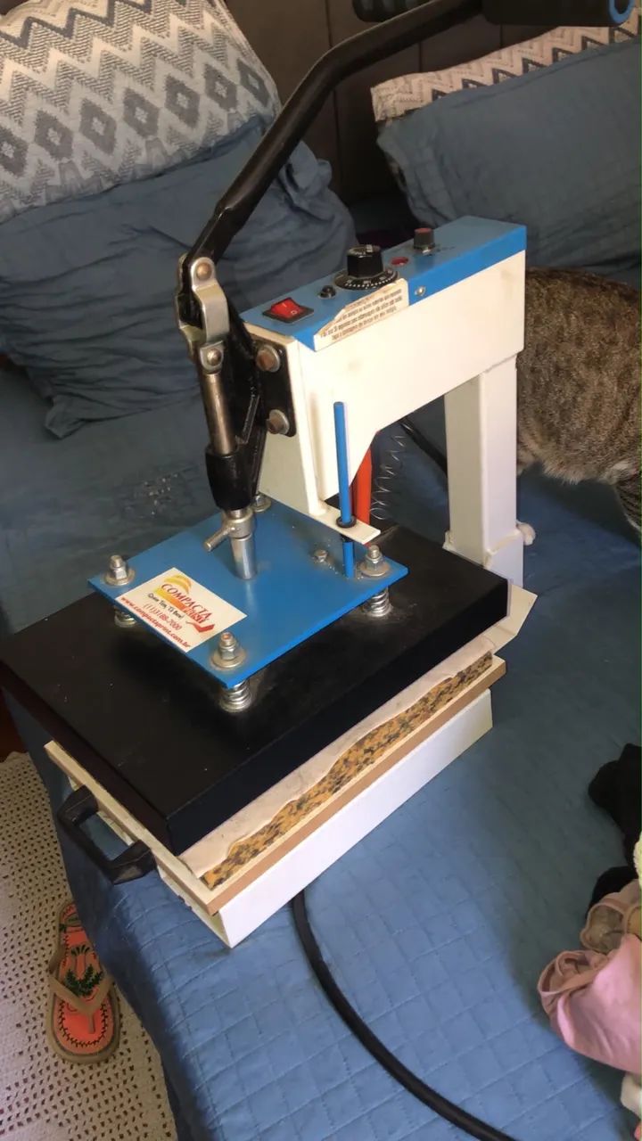 Prensa Térmica Compacta Print para Camisetas - Foto 2
