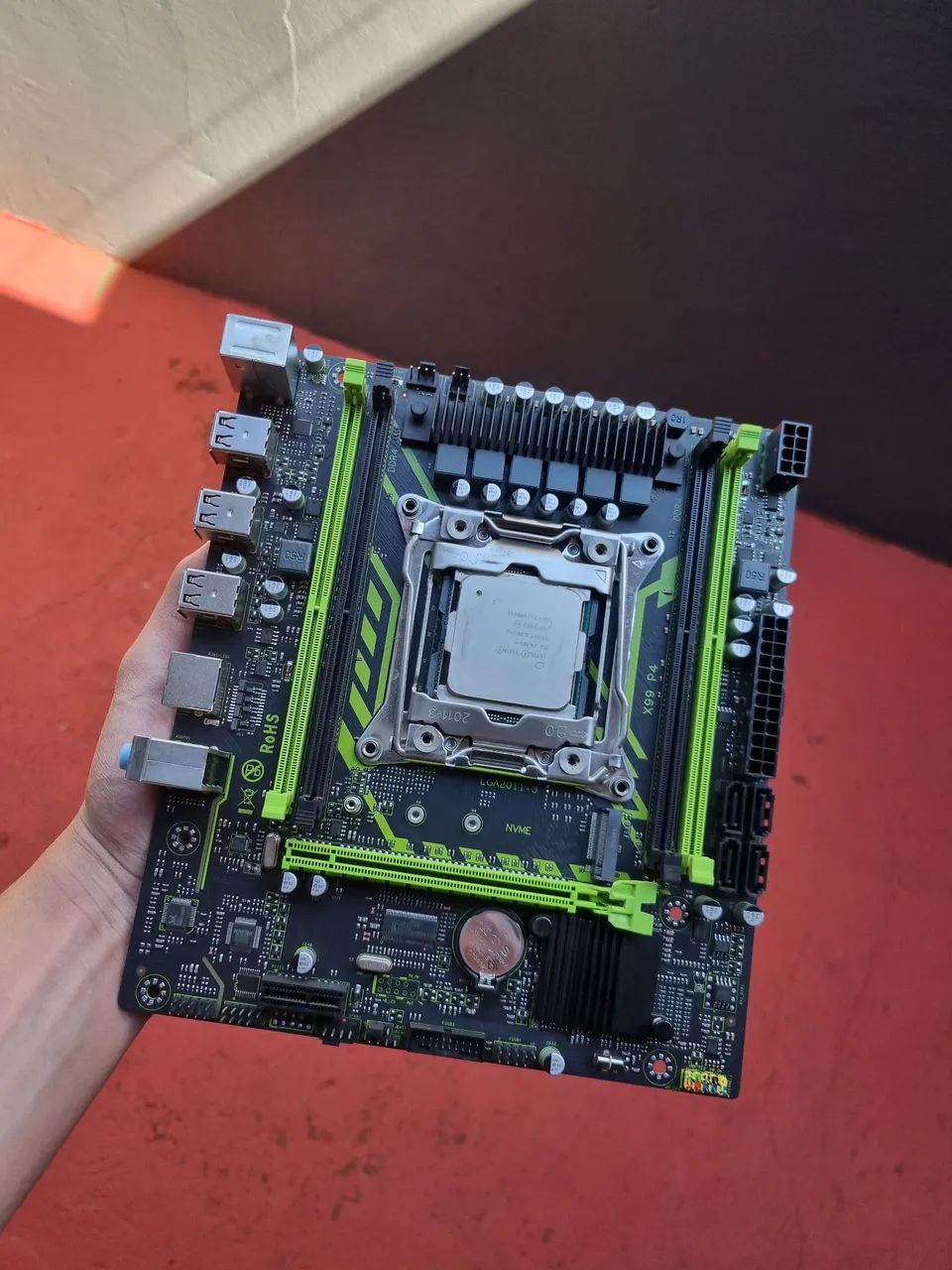 Kit Placa-Mãe X99 + Processador Intel Xeon E5-2630 V4 - Foto 2
