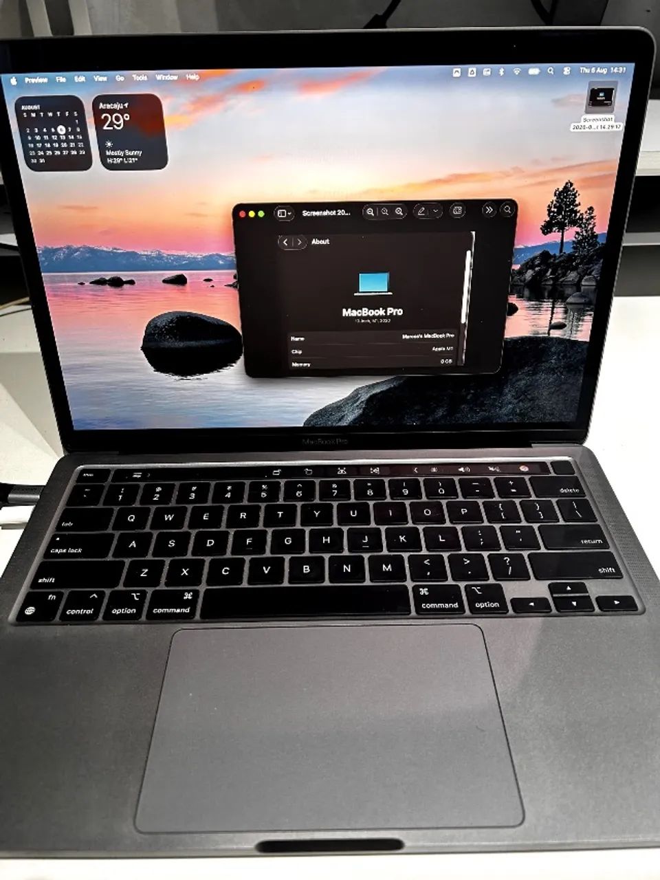 MacBook Pro M1 8 GB RAM | 256 GB SSD (modelo A2338)