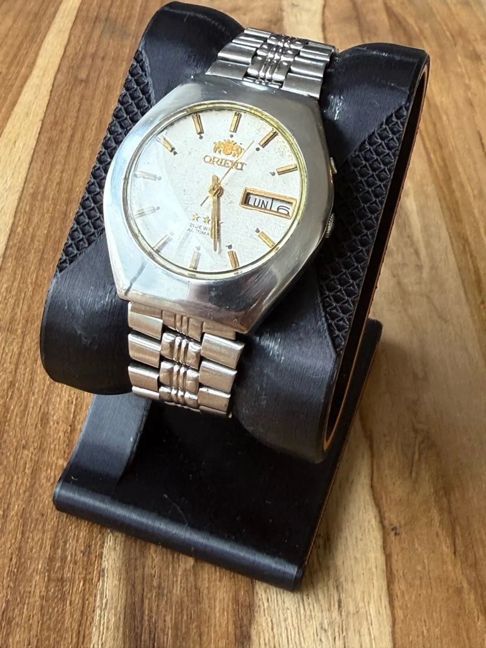 Relógio Orient Tristar White Dial Ufo - 1970 - Foto 2
