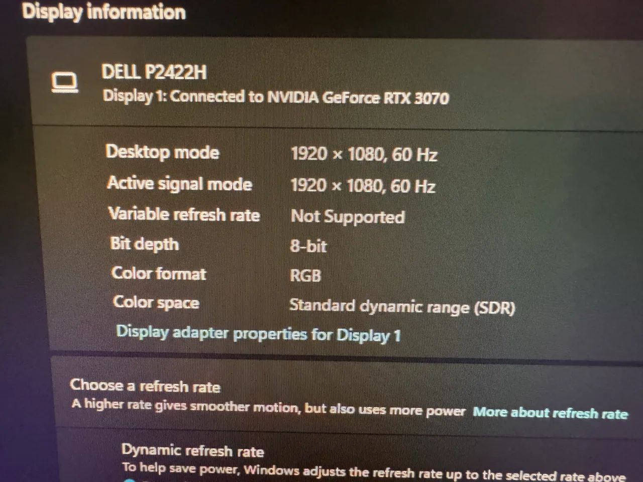Monitor Dell P2422H - Foto 3