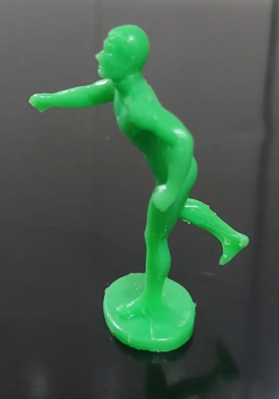 Boneco Miniatura Promocional Pepsi 1981 Herois DC Lanterna Verde - Foto 2