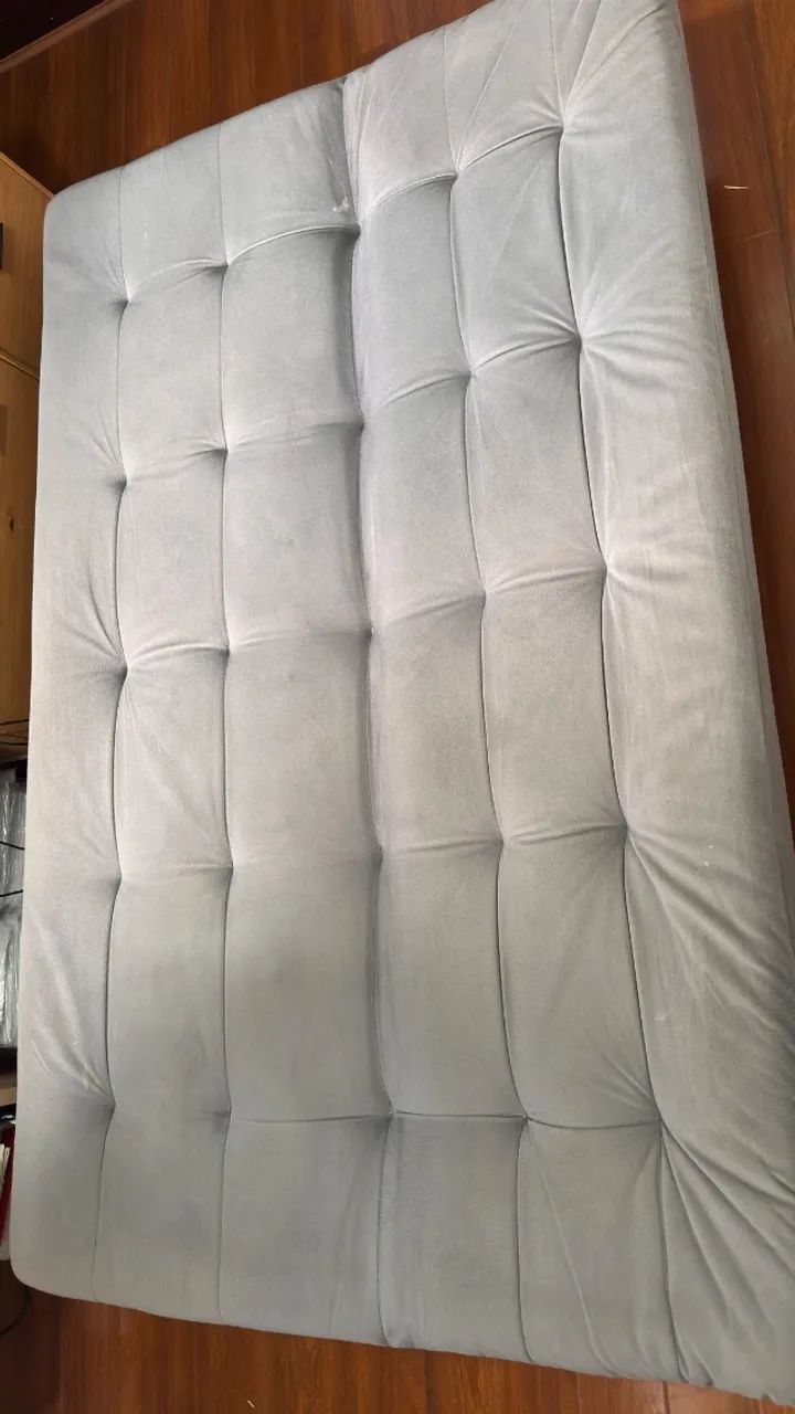 Sofá-Cama 3 Lugares Casal (Mobly) - Muito Conservado! - Foto 4