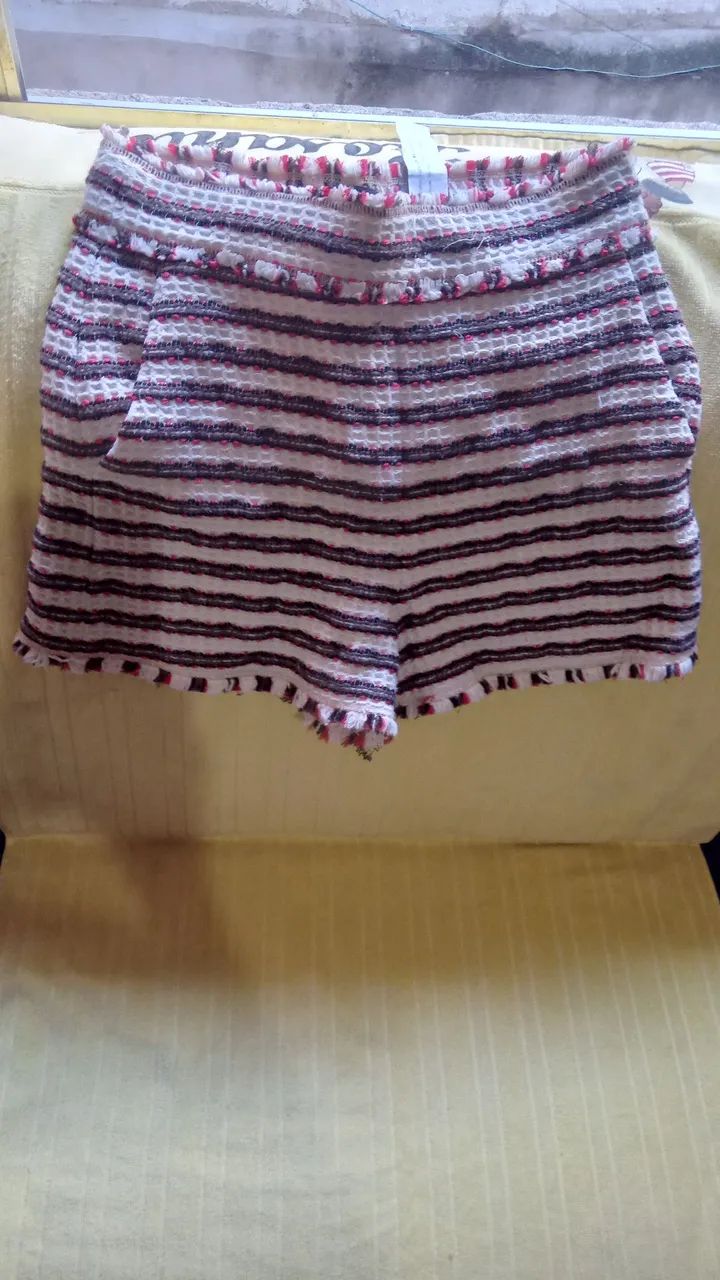 SHORTS ZARA COLORIDO  - Foto 2