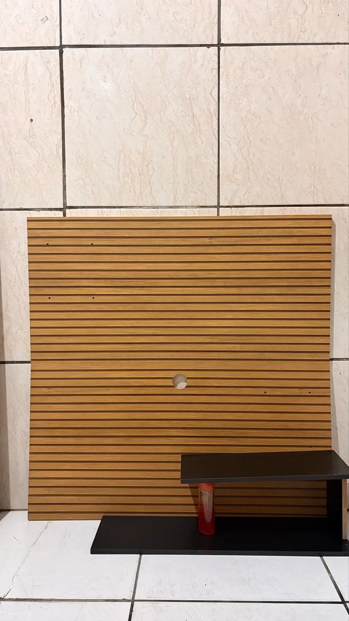 Vendo painel ripado para tv 32 polegadas  - Foto 3
