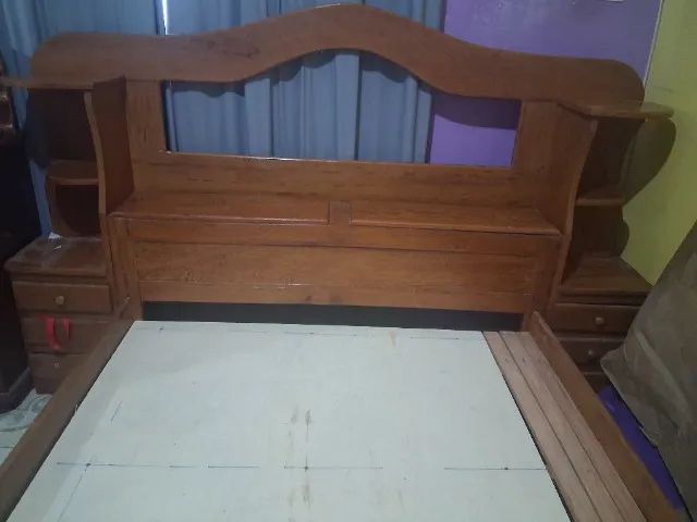 Cama casal de madeira  - Foto 3