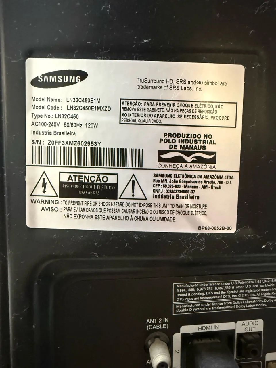 TV sansumg LCD 32 polegadas  - Foto 5