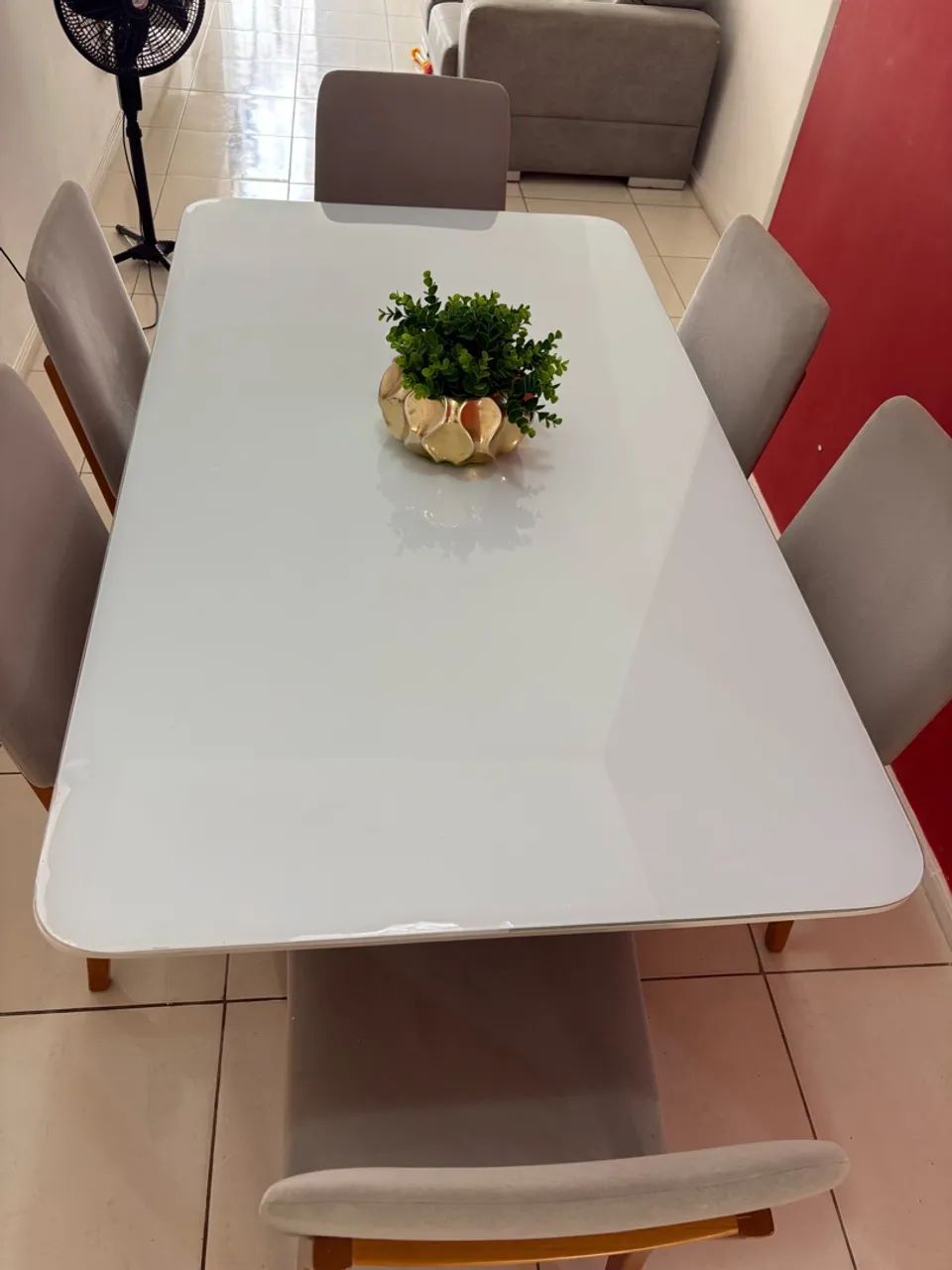 Mesa de jantar com 6 cadeiras - Foto 2