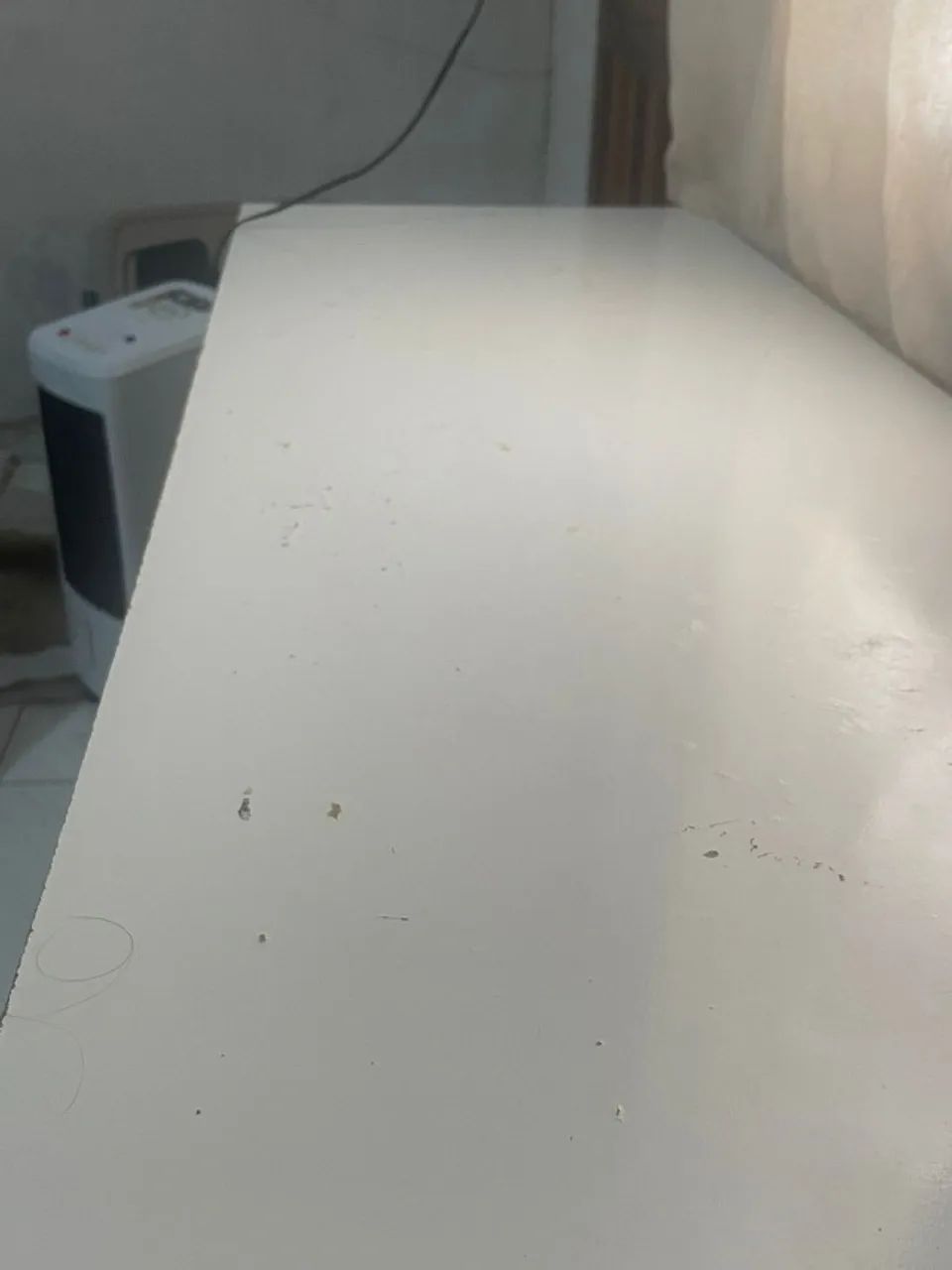 ESCRIVANINHA/ MESA PARA COMPUTADOR / MULTIUSO BRANCA - Foto 5