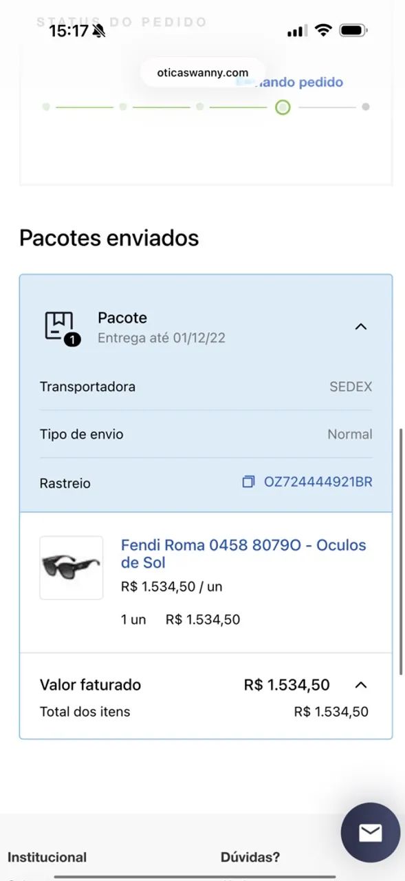 Óculos Fendi - Foto 5