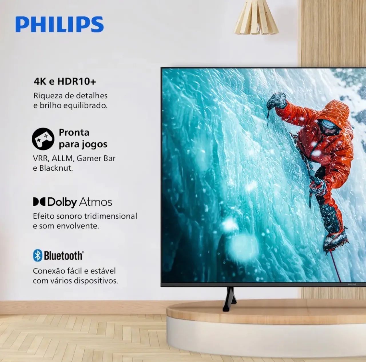 Smart tv Phillips 50 4k - Foto 5