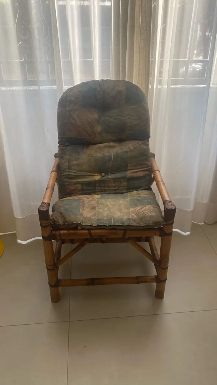 Poltrona de bambu - Foto 3