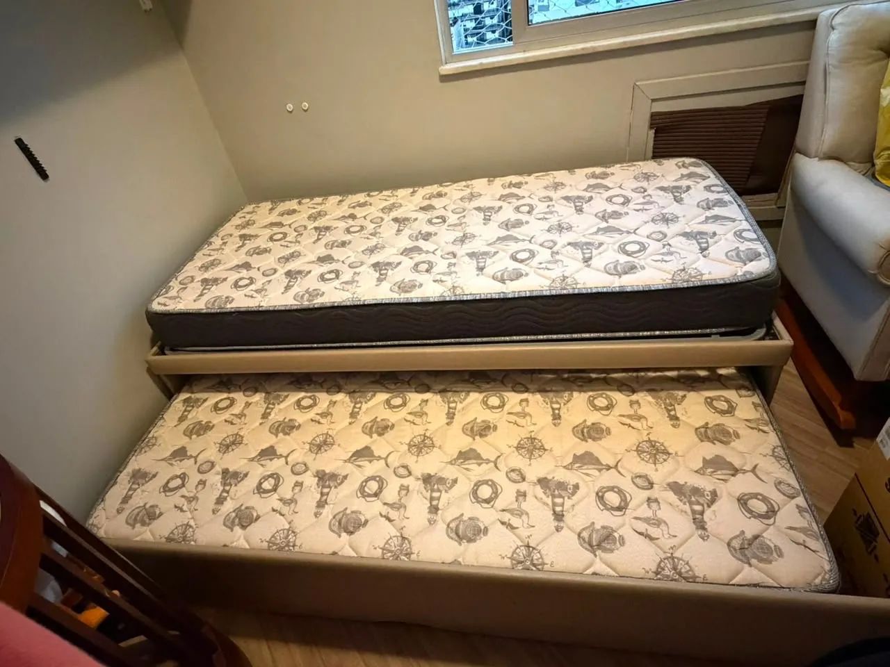 Cama Saga (Bicama) + 2 colchões - Foto 3