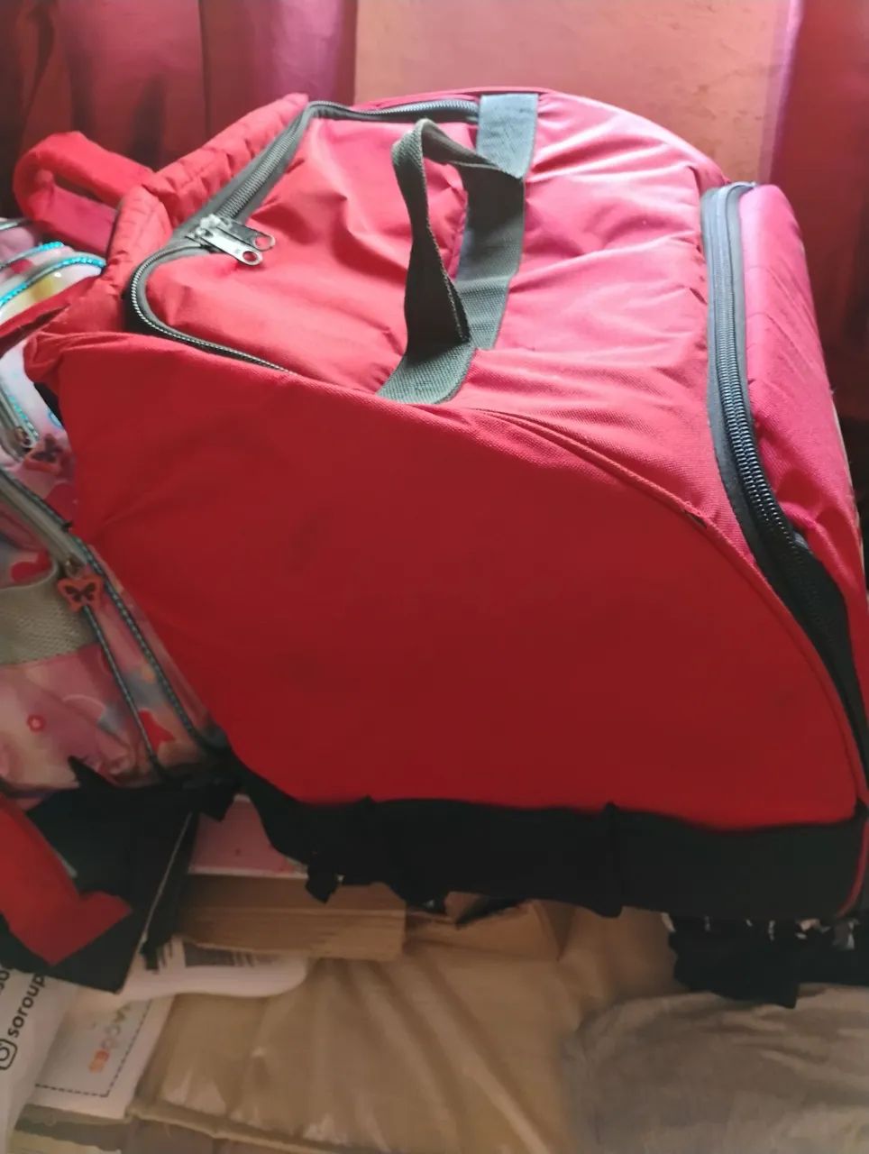 Mochila Bag Nylon para entregas com isopor  - Foto 2