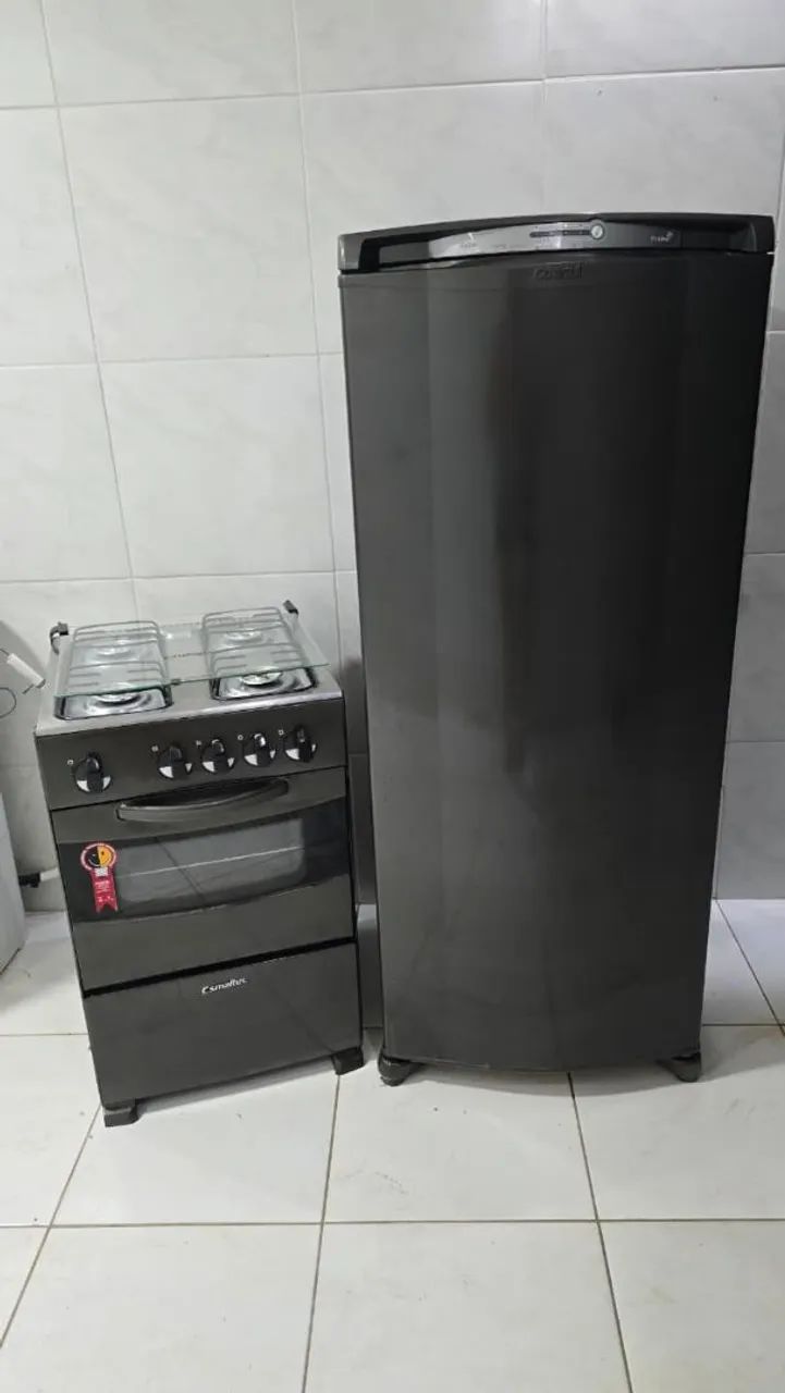 GELADEIRA E FOGÃO 