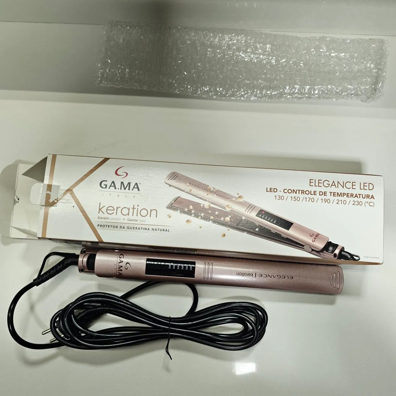 Prancha gama elegance Led keration pro