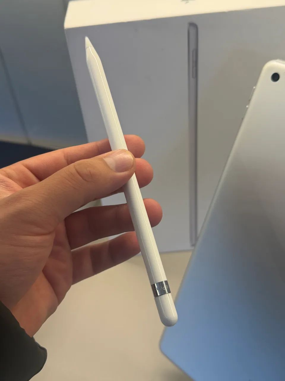 iPad 9 64gb Silver + Apple Pencil Semi Novos | Loja Física