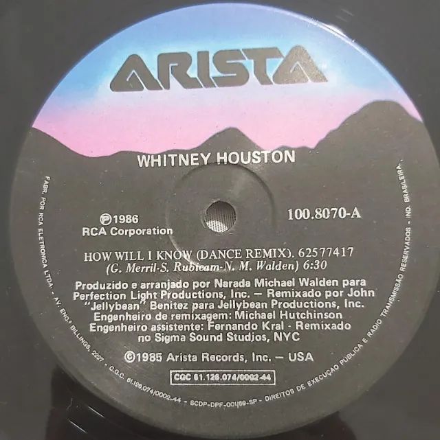 Disco de Vinil LP Whitney Houston How Will I Know - Foto 4