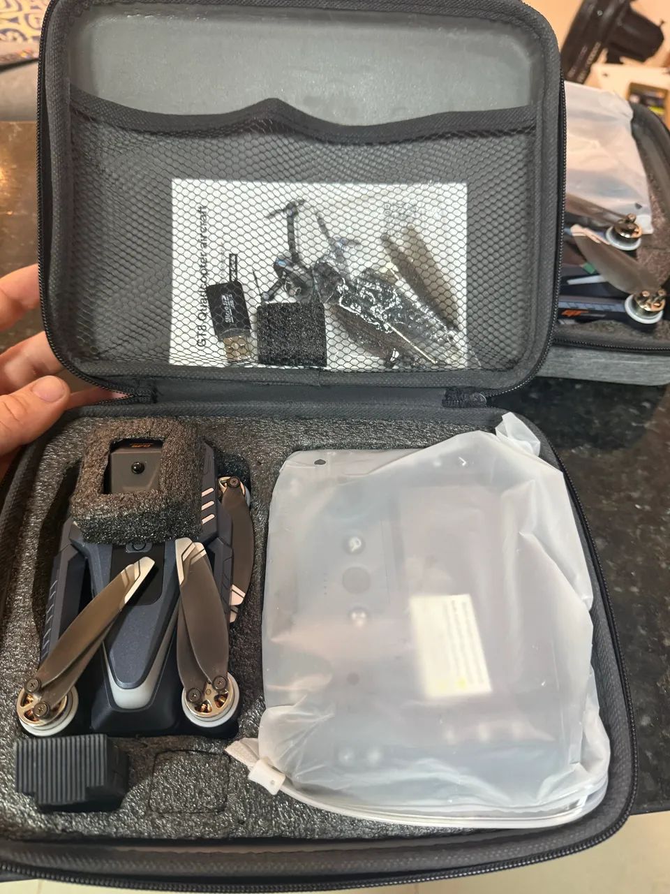 Drone xaomi gt8 controle de tela - Foto 3