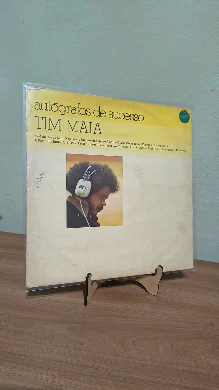 Lp Disco Tim Maia - Autógrafo de Sucessos 