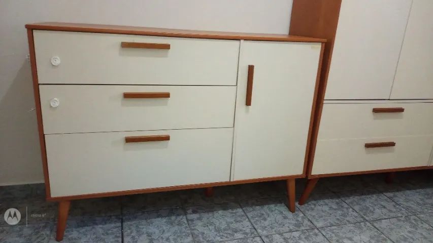 Jogo da Quarto infantil(Cômoda/Guarda Roupa) - Foto 2