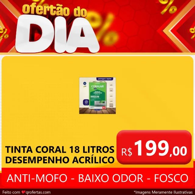 TINTA CORALAR LATA 18 LITROS - CORAL  - Foto 6