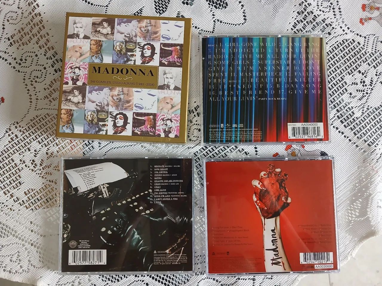 未開封MADONNA/1983-1989/pcs-28/SAMPLER、日本盤 Coleção CDs Madonna - CDs, DVDs etc - Vila Maceno, São José do Rio
