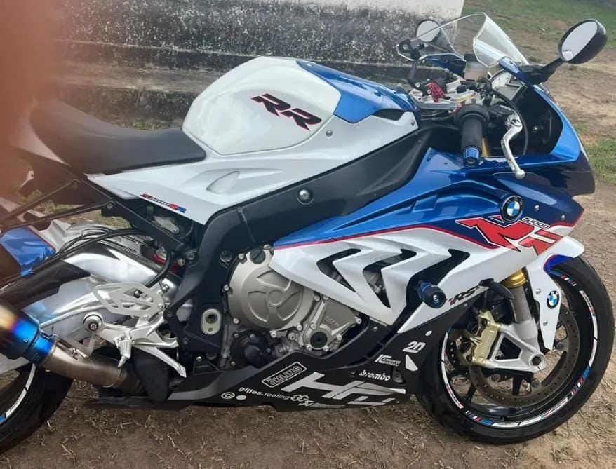 BMW s1000rr com motor danificado  - Foto 3