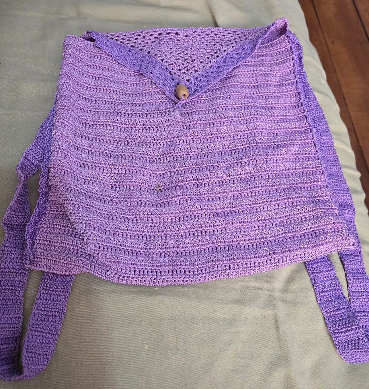 Mochila lilás 25.00 