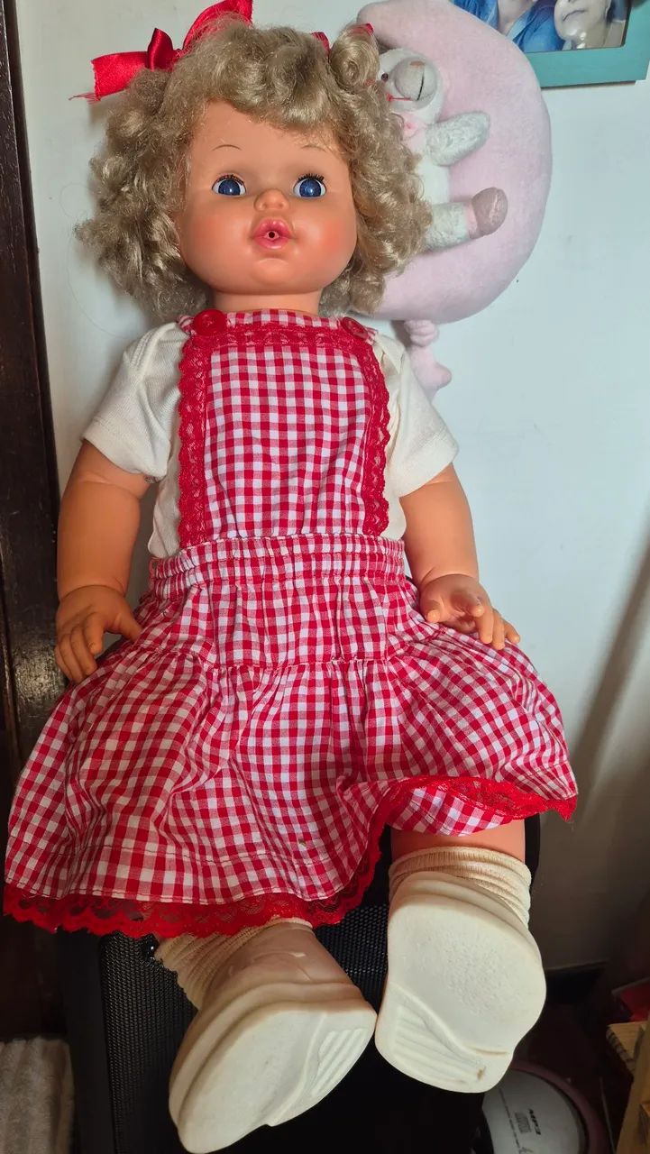 Boneca fofa antiga - Foto 3