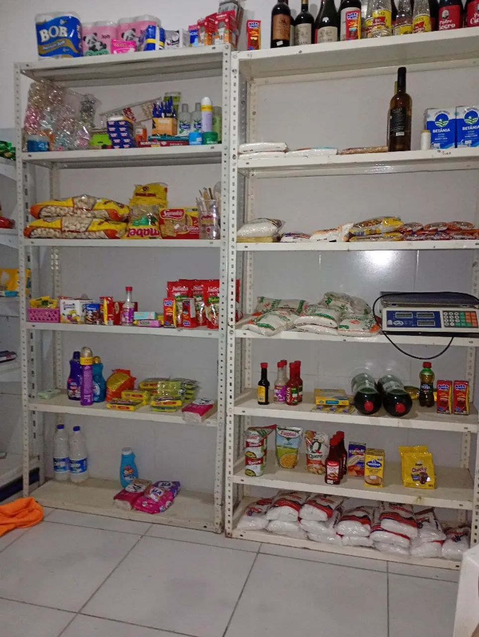 Prateleira para supermercado 