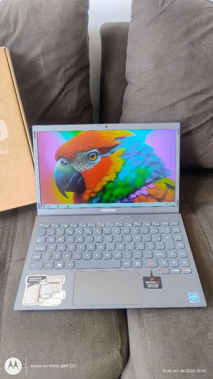 Notebook ótimo para estudos e trabalho 